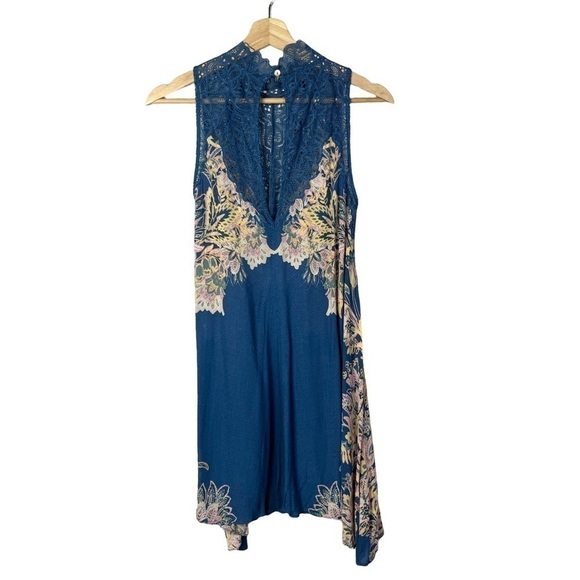 Free People Intimately Marsha Printed Slip Dress XS - Picture 5 of 8